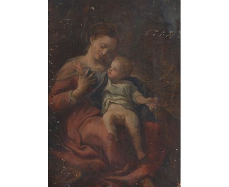 After The Old Master (19th Century)Madonna and Childoil on panel34 x 25cm (13.5'' x 10'') unframed