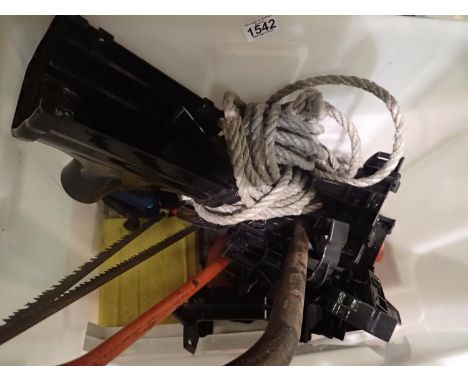 Mixed tools and DIY items including guttering. Not available for in-house P&amp;P 