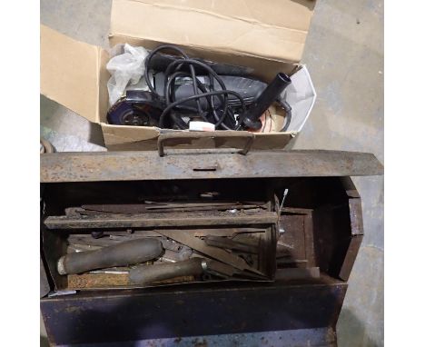 Ryobi drill and angle grinder. Not available for in-house P&amp;P 