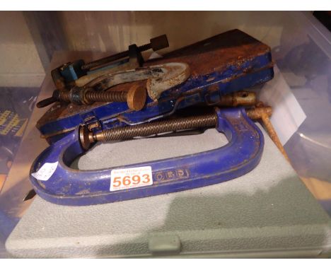 Quantity of mixed tools including clamps. Not available for in-house P&P 