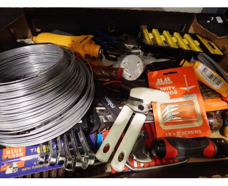 Quantity of mixed tools including spanners. Not available for in-house P&amp;P 