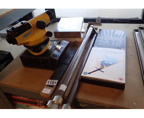 Geo laser level and other tools. P&amp;P Group 2 (£18+VAT for the first lot and £3+VAT for subsequent lots) 