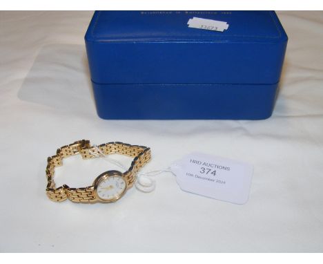 A ladies Rotary wrist watch with box and papers