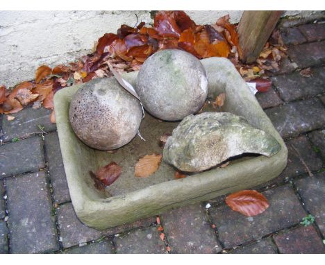 A small garden trough etc.