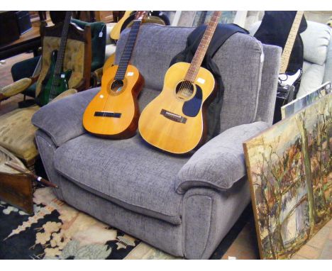 A modern manual recliner cuddle chair 