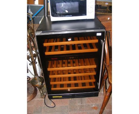 A Baumatic wine bottle fridge