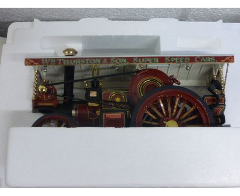 Boxed 1:24 Midsummer Models Britannia 2668 Chas Burrell & Sons Showmans Engine with certificate, nr mint