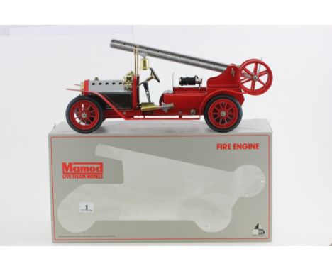 Boxed Mamod Live Steam Models Fire Engine FE1 nr mint with excellent box