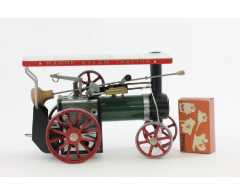 Mamod Steam Tractor  with boxed Mamod Solid Fuel Tablets