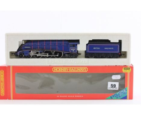 Boxed OO gauge Hornby R2037 A4 Woodcock Locomotive engine 'Exclusive to Beatties' excellent in vg box small amount of storage