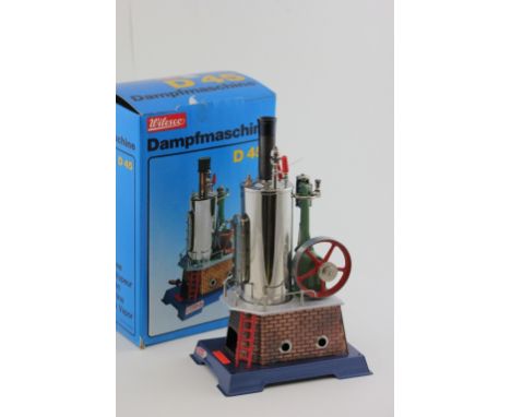 Boxed Wilesco D45 Dampfmaschine Steam Engine complete, nr mint with instructions