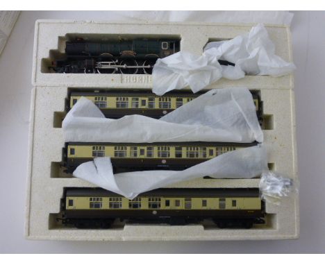 Boxed ltd edn OO gauge Hornby R2077 The Merchant Venturer Train Pack with King Class 'King John' locomotive and three coaches