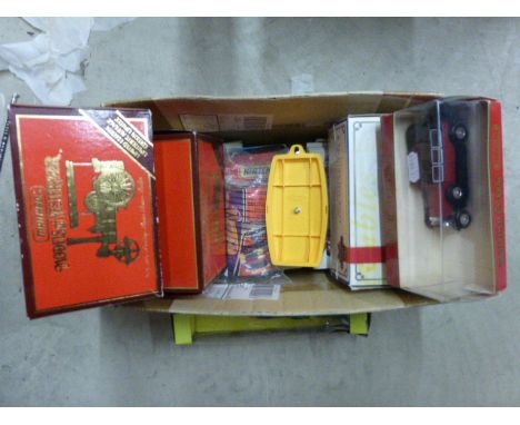 6 Boxed die-cast vehicles including Solido, Pilen and Matchbox 4 plus unboxed models