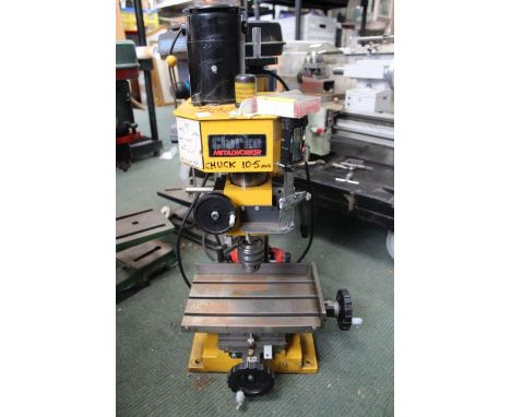 A Clarke Metalworker model CMD10, pillar drill