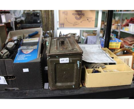 Two soldering sets, sundry drill bits &amp; sockets together with vintage engineering Mechano