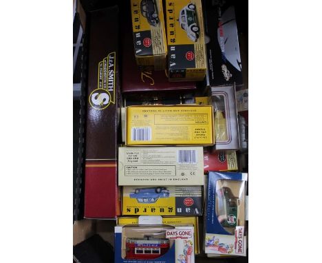 A mixed selection of boxed cars to include Corgi examples