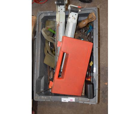 Box of various assorted tools