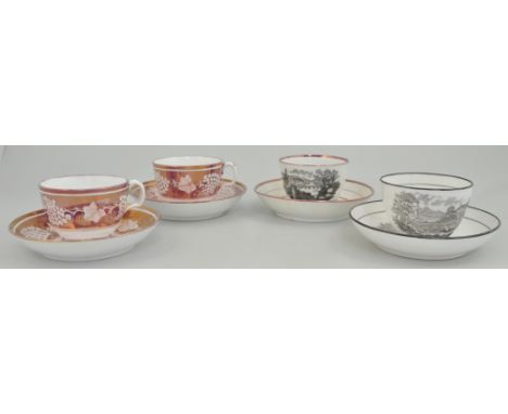 Victorian and other cups and saucers, tea bowls and saucers (quantity).