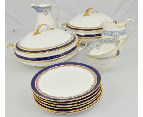 Royal Worcester tea wares, Portia pattern, Aynsley and other dinner ware.