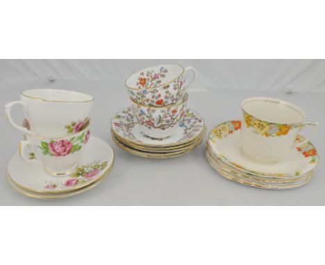 Aynsley tea service, Copeland tea service and others.