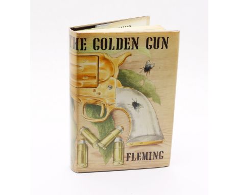 Fleming, Ian: The Man with the Golden Gun, first edition, first printing, octavo, publisher's black cloth-effect boards, lett