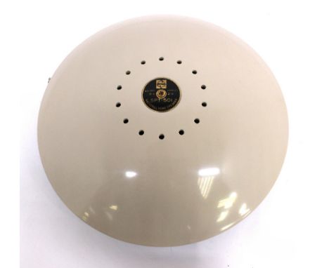 A vintage National Panasonic, National Home Speaker, large 'flying saucer' space ship shaped radio, SPT-501, very space age. 