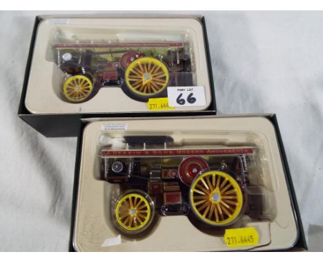 Two diecast 1:50 scale models, Fowler B6 Super Lion Showman's Engine, marked A Deakins & Sons, mint boxed - Est £40 - £50 (re