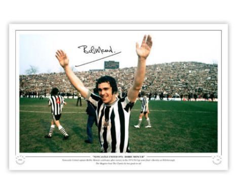  Bobby Moncur Limited Edition Photo Print, Limited To Only 75, This Has Been Hand Signed By Bob Moncur Using A Black Marker. 