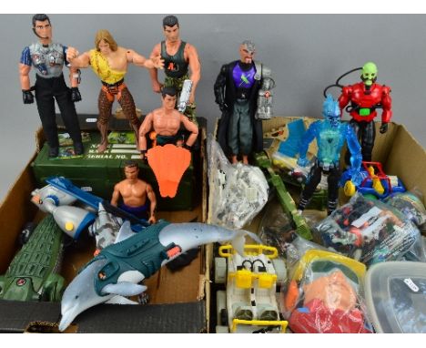 A QUANTITY OF MODERN ACTION MAN AND OTHER ACTION FIGURES AND ACCESSORIES, Action Man, Doctor X, The Legendary Journey of Herc