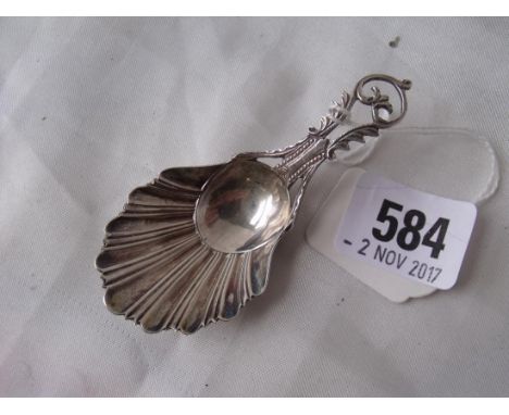 A fancy caddy spoon       