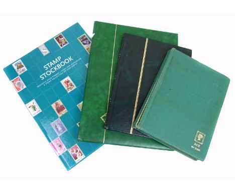 British Commonwealth stamp collection in four stock books, one entirely of mint sets and singles, others have some interest i