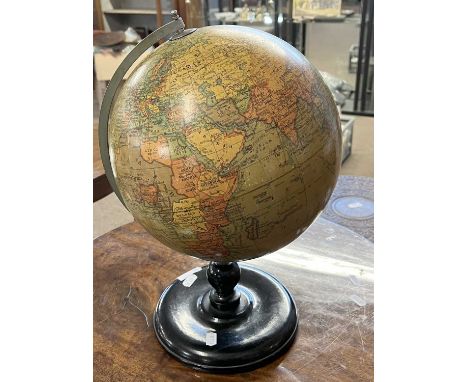 A Geographia 10 inch terrestrial globe