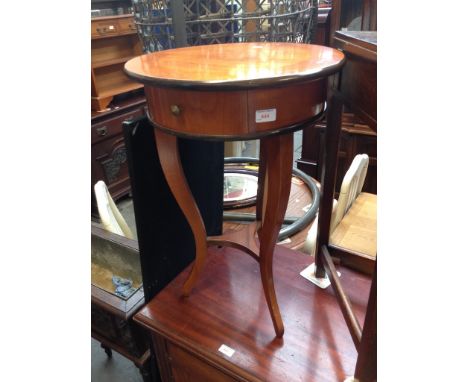 TRIPOD TABLE WITH A DRAWER