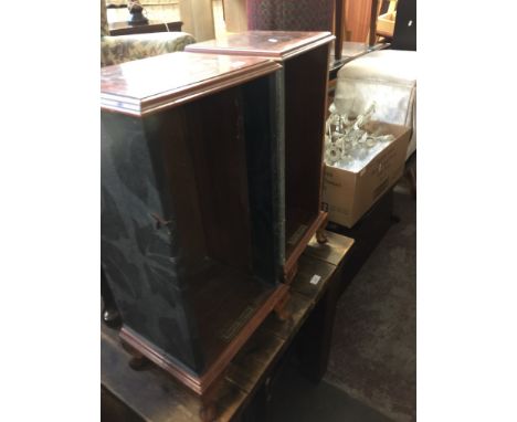 A PAIR OF SPEAKER CABINETS