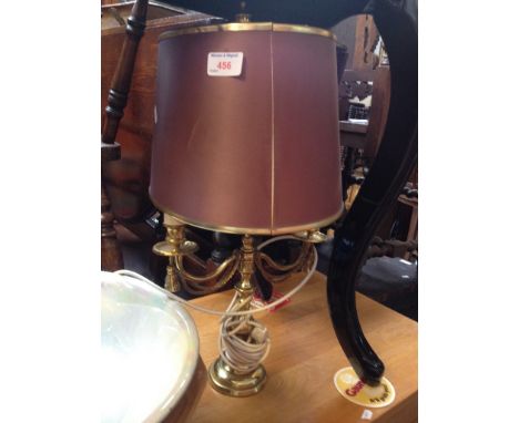 BRASS TABL LAMP
