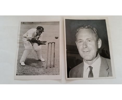CRICKET, press photos, 1948, England v Australia, inc. Australia, showing Ponsford full-length batting, Miller half-length po