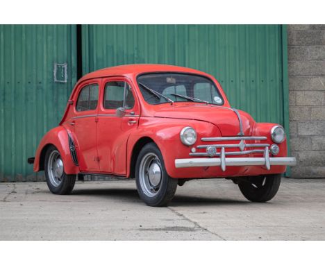 Looking like a member of the cast from Herge's Adventures of Tintin, this little Renault is in need of some love. Offered at 