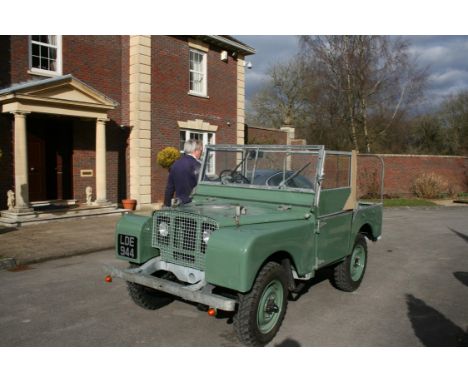 Fully restored, early Light Green, lights behind the grille, Series 1.
A genuine UK RHD SWB Series 1 finished in Light Green 