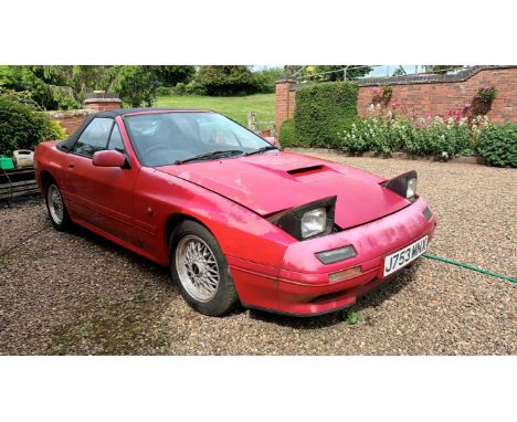 A super rare, three owners from new, RX7 Turbo.
Owned by our vendor since 2002 and just two previous lady owners
Was running 