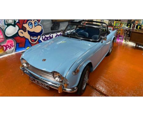 A superbly restored 4A in classic '60s Wedgewood Blue.
Supplied with a Heritage Certificate confirming this to be a genuine R