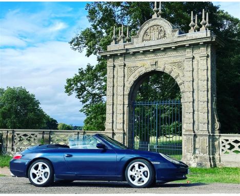 First generation 996, four-wheel drive, Cabriolet from Porsche specialist ownership.
Presenting very well indeed in Lapis Blu