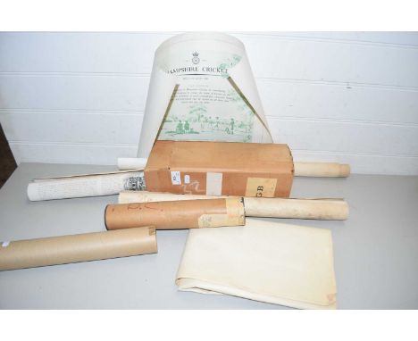 Mixed Lot: Ordnance Survey maps and other items