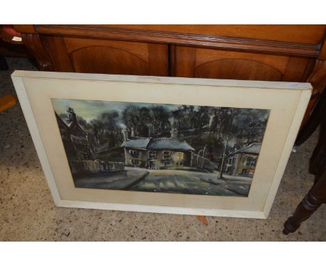 M A Bussey, King Street, Norwich, watercolour, framed and glazed