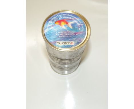 Swatch watch - Acqua marina. Tin unopened, still with fluid content inside