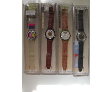 Swatch watch - Swatch Automatic, 4 different watches