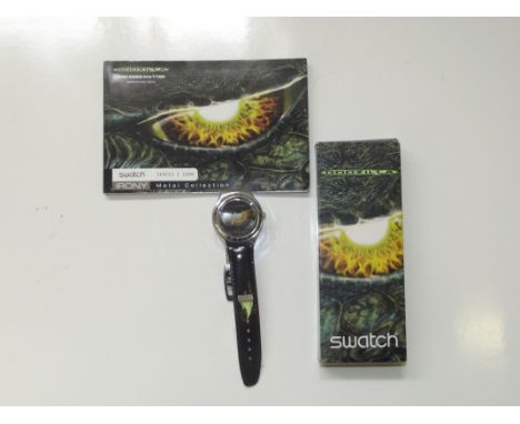 Swatch watch, Irony metal collection "Godzilla" Series one 1998