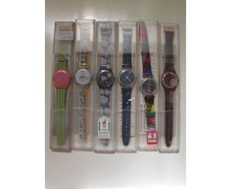 Swatch watch - Swatch Quartz, 6 different watches