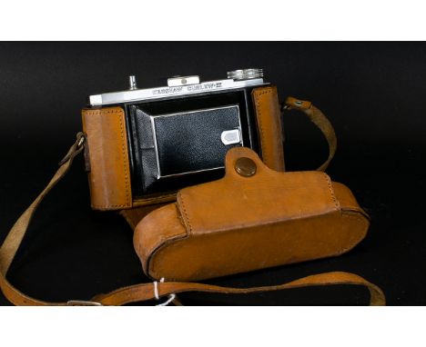 Kershaw Curlew III Rare Folding - Camera with Taylor Hobson Roytal 105 mm F/3.8 Lens, Less Than Eighty ( 80 ) Cameras Made. c