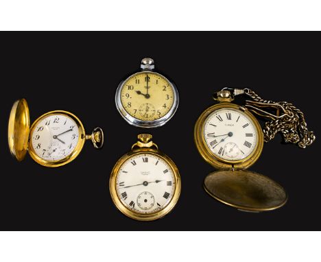 A Small Collection Of Pocket Watches Four In Total To Include (1) Smiths Empire Pocket Watch Made In GT Britain (2) Timex Bri