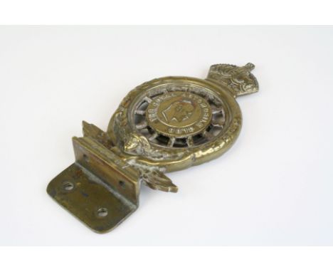 Vintage Elkington &amp; Co ltd The Royal Automobile Club car badge 